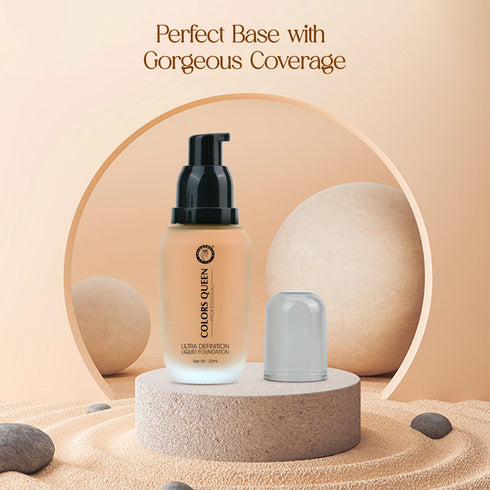 Colors Queen Ultra Definition Liquid Foundation | 30 ML