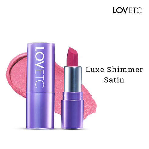 Lovetc Pout Perfect Etc Luxe Shimmer Satin Mini Lipstick