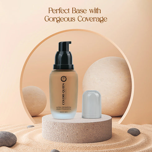 Colors Queen Ultra Definition Liquid Foundation | 30 ML