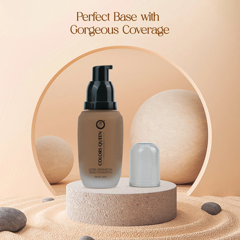 Colors Queen Ultra Definition Liquid Foundation | 30 ML