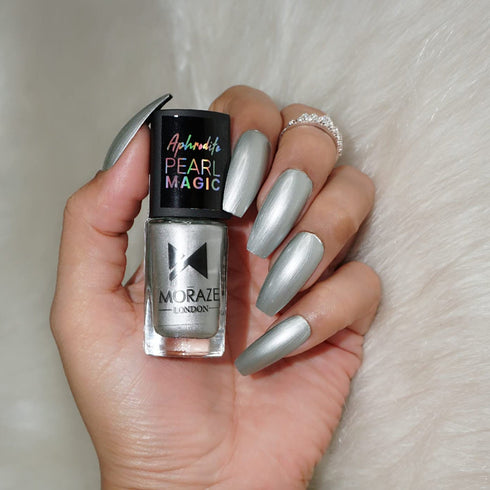 Moraze Cosmetic Aphrodite Pearl magic Nail paints