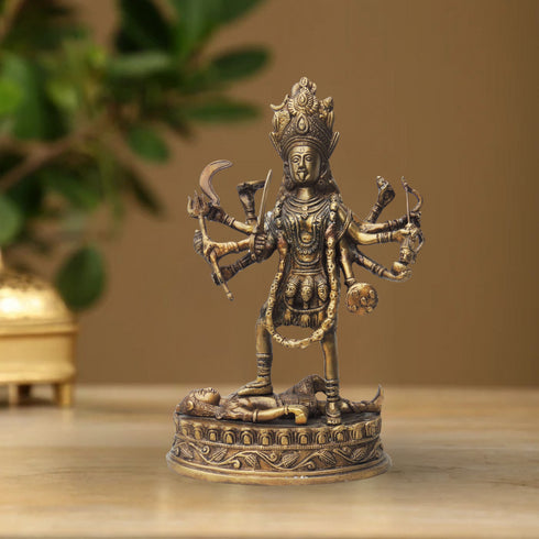 Brass Kali Maa Statue 5Kg