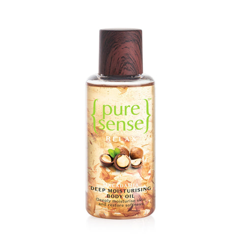 PureSense Relaxing Macadamia Deep Moisturising Body Oil | From the makers of Parachute Advansed