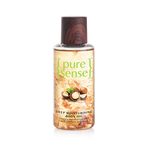 PureSense Relaxing Macadamia Deep Moisturising Body Oil | From the makers of Parachute Advansed