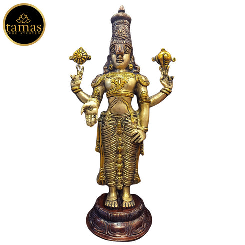 Tamas Brass Tirupati Bala Ji Statue
