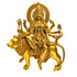 Tamas Brass Goddess Durga Maa with Lion Statue/Idol