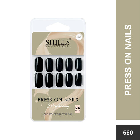 Shills Professional Glossy Solid Color Nails Square(SPN553-SPN578)