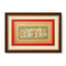 Palm Leaf Handmade Painting of Lord Krishna And Radha with Cow