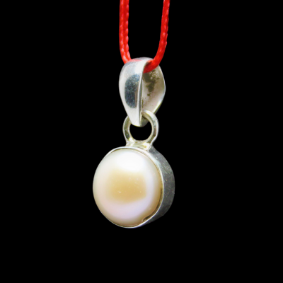 Natural Gemstone Silver Pendant For Men and Women