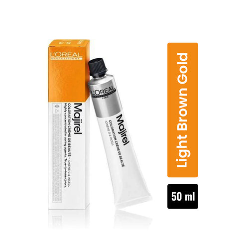 L'Oreal Professionnel Majirel 5.3 Light Brown With Gold Permanent Hair Colour 50ml