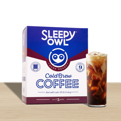 Sleepy Owl Coffee Cold Brew Packs / Dark Roast