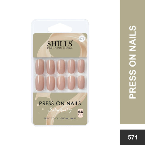 Shills Professional Glossy Solid Color Nails Square(SPN553-SPN578)
