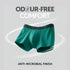 XYXX Traq Silver Cotton Trunks Aqua Green