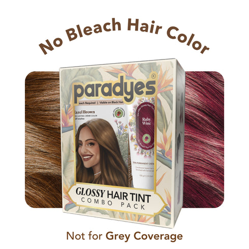 Paradyes No Bleach Hazel Wine Combo