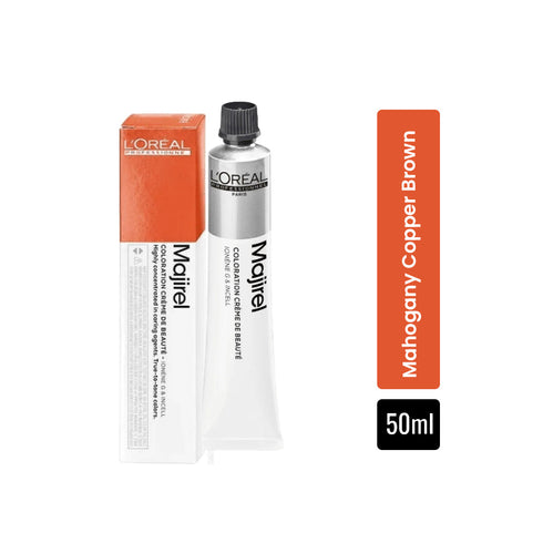 L'Oreal Professionnel Majirel 4.45 Brown With Mahogany Copper Permanent Hair Colour 50ml