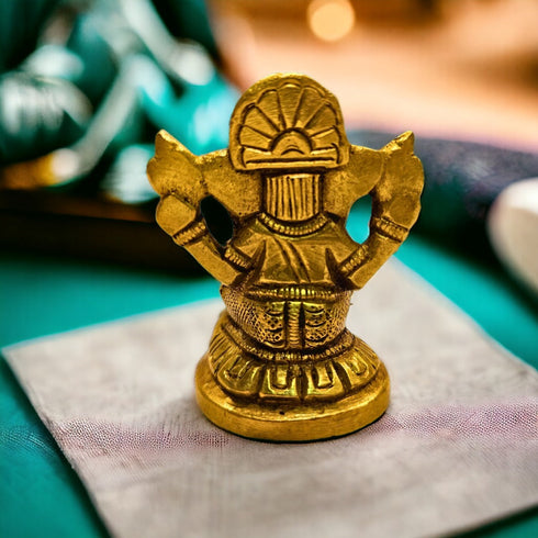 Tamas Brass Lakshmi Ganesh for Pooja Statue/Idol