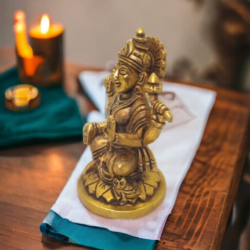 Tamas Brass Lord Ganesh Lakshmi Statue