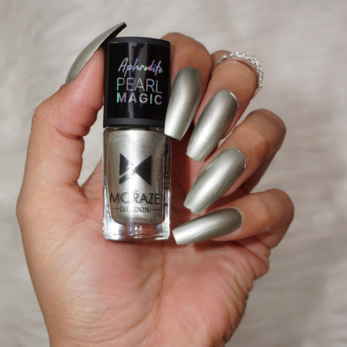 Moraze Cosmetic Aphrodite Pearl magic Nail paints