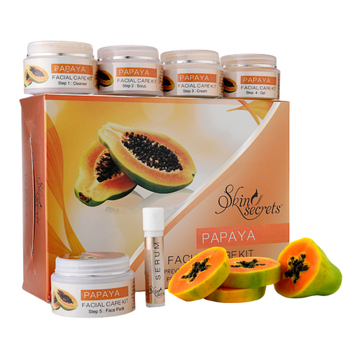 Skin Secrets India Papaya Facial Kit to Lighten Blemishes 310gm