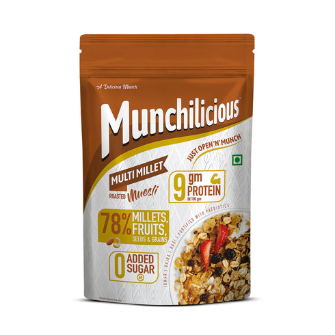 Munchilicious Multi Millet Muesli