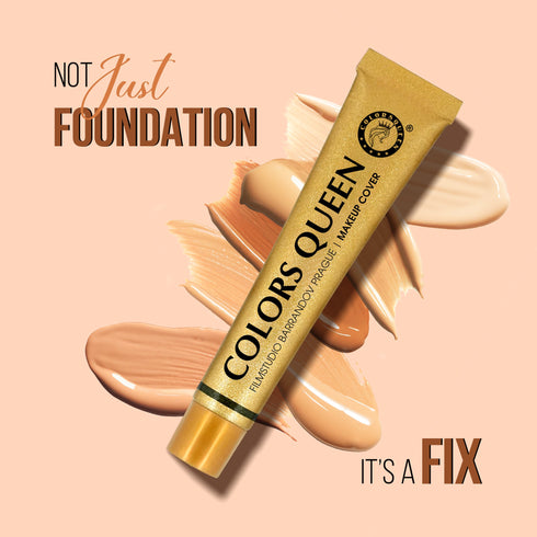 Colors Queen Derma Makeup Cover Foundation | 20 Gram