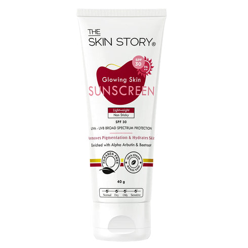 The Skin Story Glow Sunscreen SPF 30 PA++