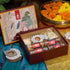 Nutty Yogi Tasty Nuts Gift Box with Wooden Candle Stand