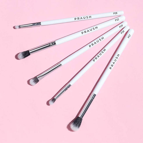 Praush 5 Pcs Professional Eye Blending Brush Set