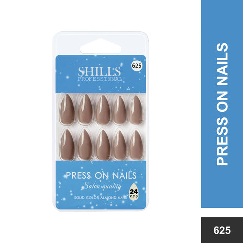 Shills Professional Glossy Solid Color Nails Sharp Almond(SPN605-SPN630)