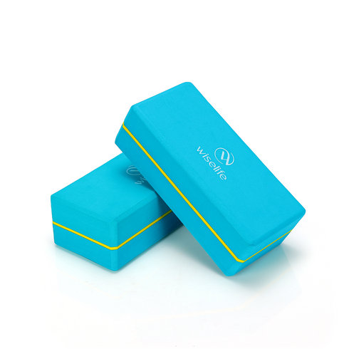 Wiselife Classic Yoga Block Set of 2