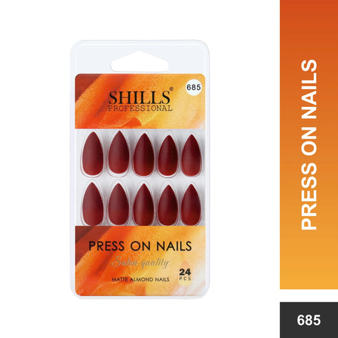 Shills Professional Matte Solid Color Nails Square(SPN677-SPN686)