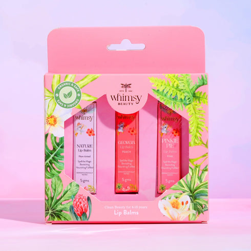 Whimsy Beauty Essential Care Lip Balms