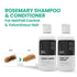 Thriveco Deal Price Rosemary Shampoo Rosemary Conditioner Combo