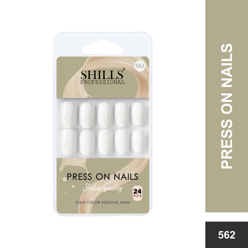 Shills Professional Glossy Solid Color Nails Square(SPN553-SPN578)