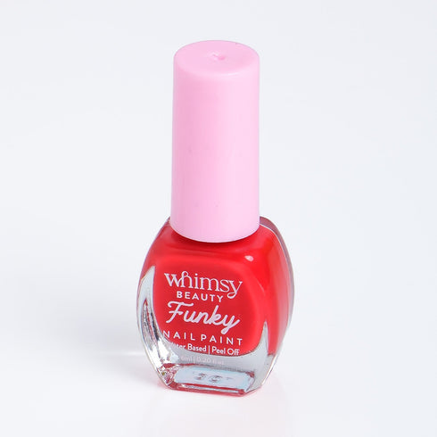 Whimsy Beauty Funky Red Nail Paint