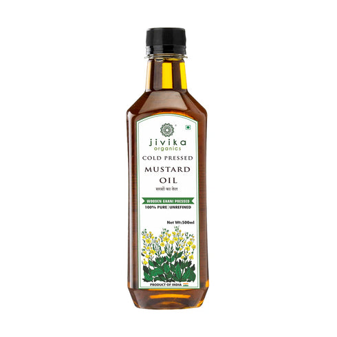 Jivika Naturals Cold Pressed Mustard Oil