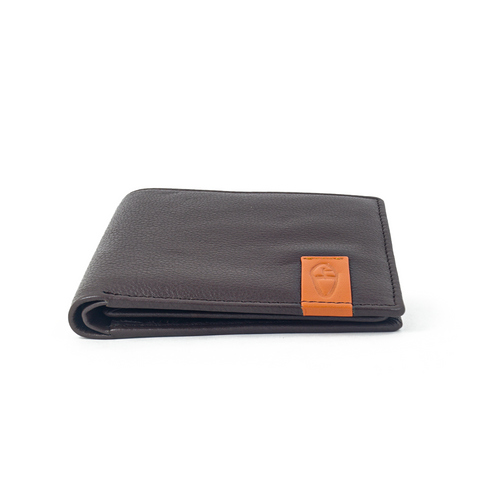 Vhaanfootwear Style Guardian Premium NAPPA Leather Wallet with RFID Protection for Men Brown