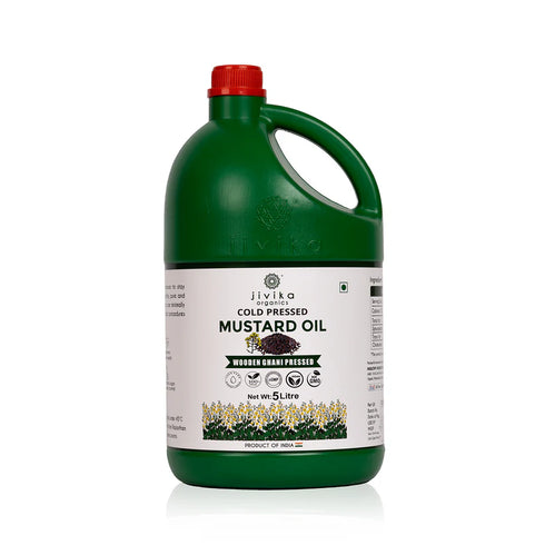 Jivika Naturals Cold Pressed Mustard Oil