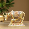 Brass Cow With Calf Statue 1.025Kg