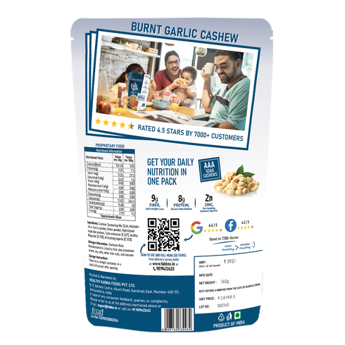 Fabbox Burnt Garlic Cashew
