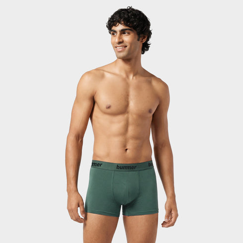 Bummer Cotton Stretch Trunks - Cedar
