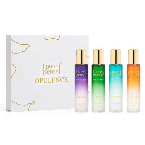 PureSense Opulence Perfume Gift Set (Silk x Velvet x Satin x Chenille)