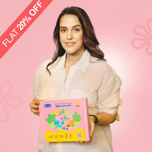 Kt Kids Peppa Pig Kids Hair Care Kit With a Fancy Gift Bag Free Peppa pig KeyChain