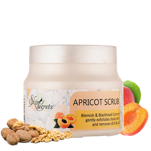 Skin Secrets India Apricot Scrub with Apricot & Walnut Grains| 500gm