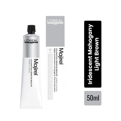 L'Oreal Professionnel Majirel 5.52 Light Brown With Iridescent Mahogany Permanent Hair Colour 50ml