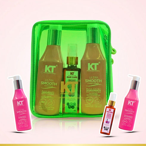 Kt Professional Ultra Smooth Shampoo & Conditioner 250ml Organic Onion Serum