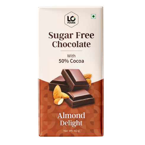 DiabeSmart Guilt Free Almond Delight Dark Chocolate