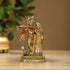Brass Radha Krishna Same Base God Statue 0.915Kg