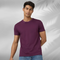 XYXX Pace Combed Cotton T-shirts Plum Red