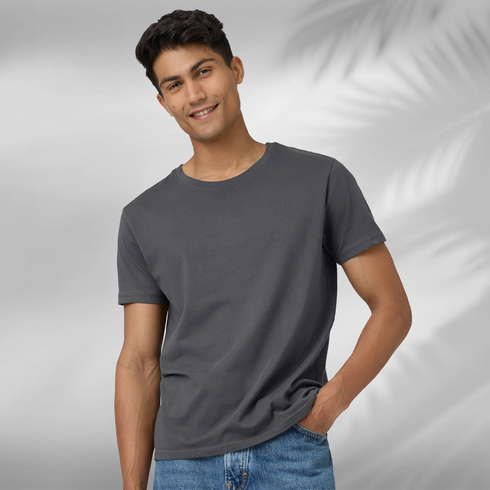 XYXX Pace Combed Cotton T-shirts Anchor Grey